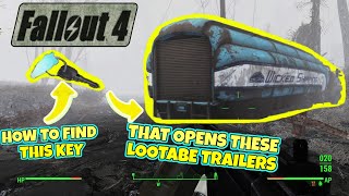 OPENING THE WICKED TRAILERS WITHOUT EXPERT LOCKPICKING | FALLOUT 4 TUTORIAL