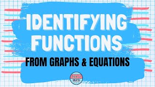 Identifying Functions from Graphs and Equations