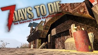 THE FORTRESS  | Let's Play 7 Days to Die Part 3 (7 Days to Die Gameplay - Experimental Alpha 15)