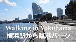 #36 Walking in Yokohama  横浜駅から臨港パーク