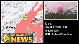 Hawaii Eruption: Lava Activity Map (Jun. 2, 2018)