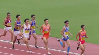 2019 日本インカレ陸上 男子 800m 予選2組