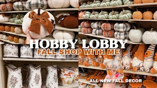 HOBBY LOBBY FALL SHOP WITH ME 2026 / ALL NEW FALL DECOR / HIGH END DECOR LOOKS FOR LESS 🍂