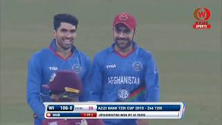 Afghanistan vs West Indies 2nd T20 2019 Tri Series Highlights