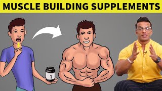 5 Best Muscle Building Supplements | Build Muscle Faster | Yatinder Singh