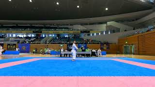 男子個人形 北関東 Tatami1 第1ラウンド 第1グループ 4番 ニーパイポ 関東高等学校空手道選抜大会