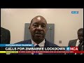Zimbabwe's main opposition calls for lockdown