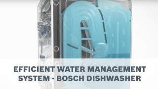 Efficient Water Management System - Bosch Dishwasher