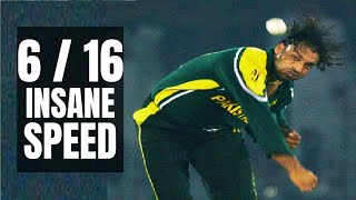 Incredible Shoaib Akhtar's Best Fast Bowling | 6 Wickets Super Spell | Pakistan vs New Zealand