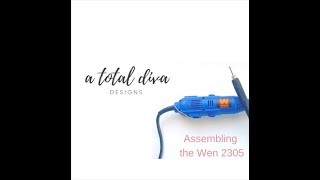 Assembling the Wen 2305 Rotary Drill for Glass Engraving