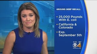Ground Beef From Fort Morgan Plant Recalled For E. Coli Concern