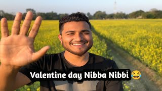 Nibba Nibbi Love 😂 | Valentine Day Special | Nikhil | Azidur | Golpor Adda