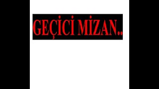 Geçici Mizan