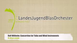 Rolf Wilhelm: Concertino for Tuba and Wind Instruments