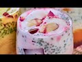 falooda recipe 4 flavors summer dessert