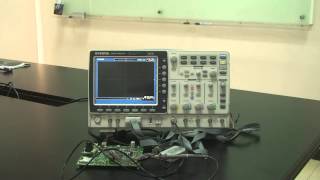 GWInstek GDS-2000A Waveform Search Function demonstration