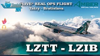 🔴 MSFS 2024, A320-Fenix  EGCC - LZTT,  SayIntentions /VATSIM/