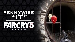 FAR CRY 5 - "IT" EASTER EGG | How to find Red Pennywise Balloon  [FC5]