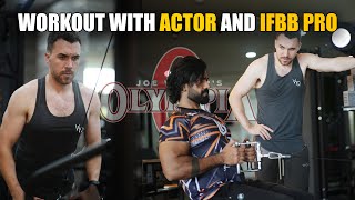 Back workout with Bharat Raj IFBB Pro and Actor