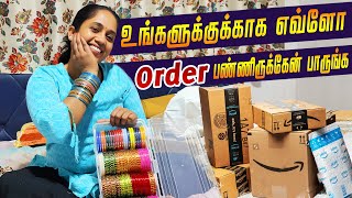 என் பொண்டாட்டி எவ்ளோ order பண்ணிருக்கா என்று கொஞ்சம் பாருங்கள் | New Items | Purchase | LotusFamily👪