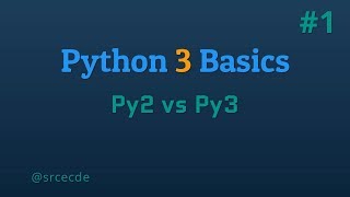 Python 2 vs Python 3 - Python Basics p.1