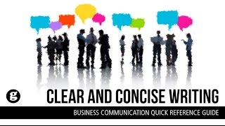 Clear and Concise Writing