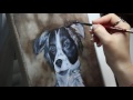 dog portrait oil colors noren kuvat u0026 taide