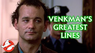 Peter Venkman's Iconic Lines | GHOSTBUSTERS