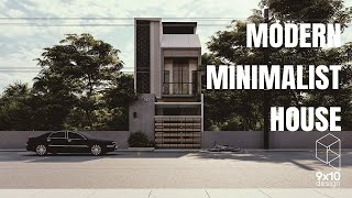 Modern Minimalist House 6x12m - 9x10design #StayHome #WithMe