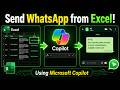 How to Send WhatsApp Messages Directly from Excel Using Copilot