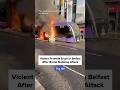 WATCH: Bus burned, shops smashed in violent anti-immigration protests after Belfast knife attack
