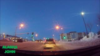 ALASKA DRIVING - Anchorage - January 6th 2017