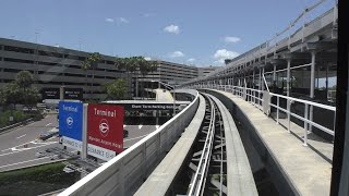 Tour of Tampa International Airport- Elevators and Trains Everywhere!