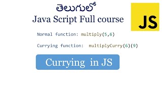 Currying in JavaScript | Currying | Interview Questions in Javascript | JavaScript for beginners