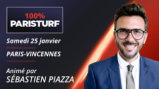 Pronostic PMU quinté et R1 - 100% ParisTurf du Samedi 25 janvier à Paris-Vincennes