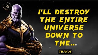 Epic Thanos Quotes - Unveiling the Mind of the Mad