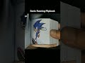 Sonic Flipbook #flipbook #sonicthehedgehog #flipbookanimation