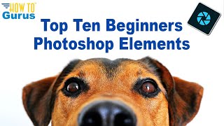 Top Ten Things Photoshop Elements Beginners Need to Know