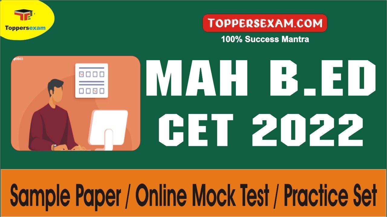 MAH B.ED CET Sample Pape | Online Mock Test 2022 | Practice Set ...