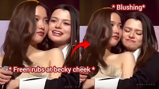 (FreenBeck) FREEN RUBS HER CHEEK AT BECKY AND THEY ARE BLUSHING?!