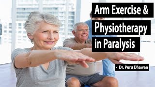 Arm Exercise & Physiotherapy in Paralysis लकवे में हाथ की कसरत