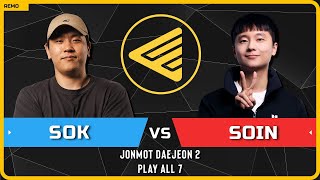 WC3 - [HU] Sok vs Soin [ORC] - Play all 7 - Jonmot Daejeon 2