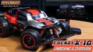 New Bright - R/C Frenzy X-10 - Unboxing \u0026 Overview