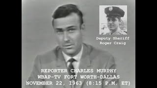WBAP-TV News Report: Officer Roger Craig saw Oswald get picked up by a station wagon