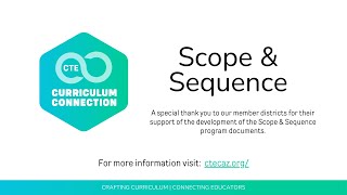 Scope and Sequence Video