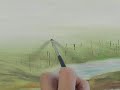 How to Paint a Distant Tree into a Landscape Painting