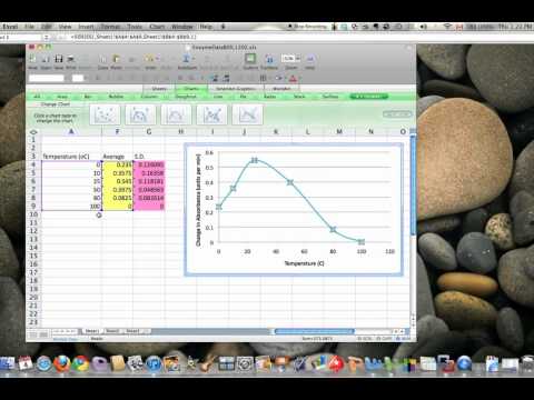 Excel for Mac 2008: make a line graph Excel for Mac 2008: make a line graph