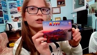 RZ4PXO Аделя через два года QSL карточки