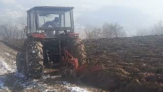 zetor 5245 zimsko oranje 2022 Stari Orač iz 80-tih godina