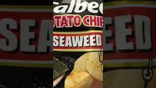 CALBEE POTATO CHIPS SEAWEED FLAVOR #Shorts